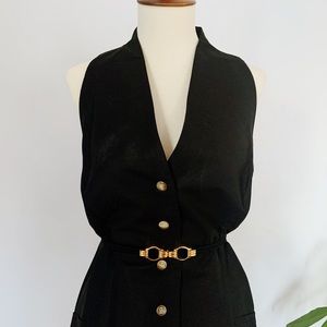 Ann Taylor Vintage Linen Vest